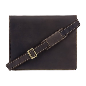 VISCONTI Harvard - 18548 - Brown Bag - Leather Bag - Messenger Bag - Distressed Leather Bag - Vintage Leather Bag - Man Bag
