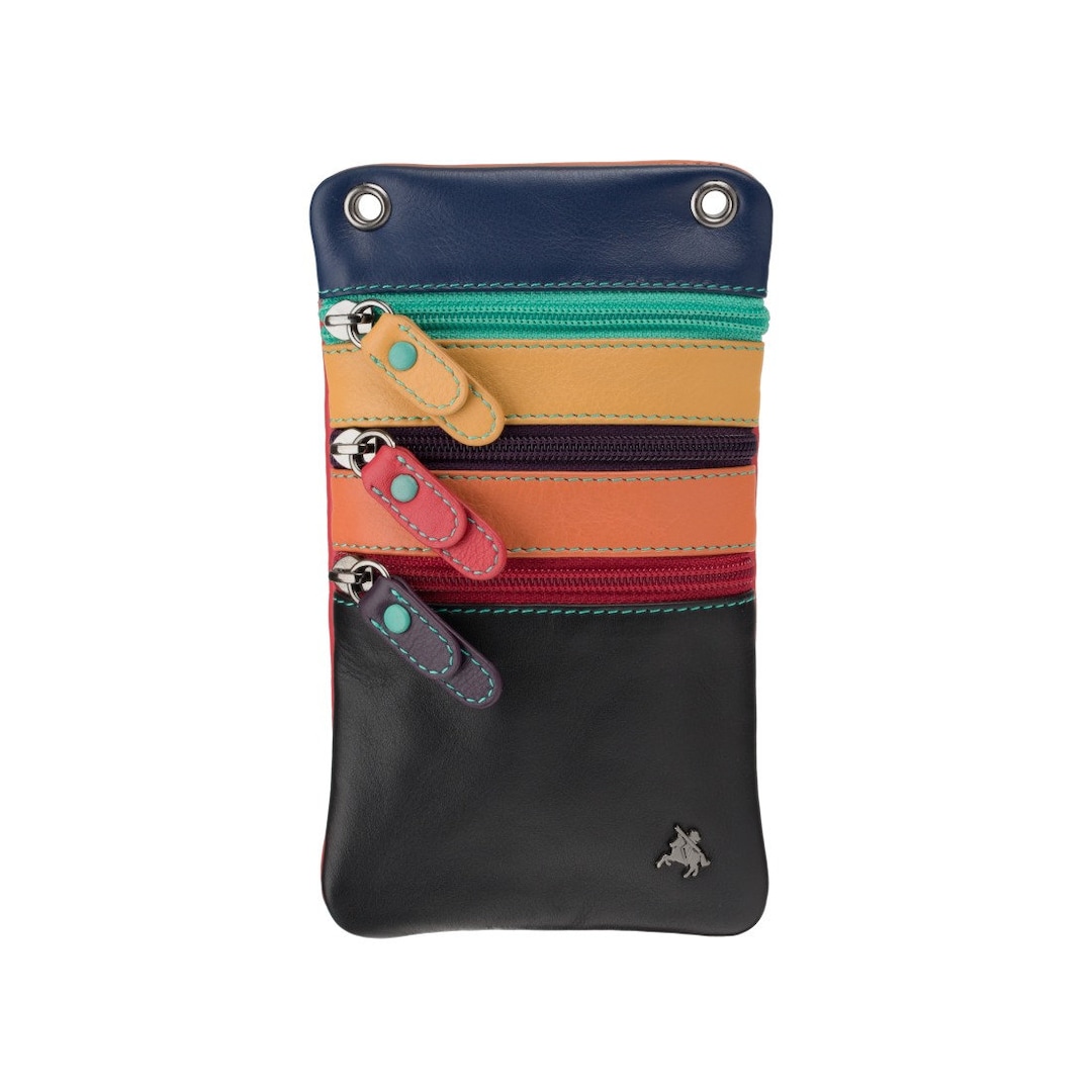 Travel Neck Pouch / Small Cross Body Mobile Bag / Small Travel Pouch