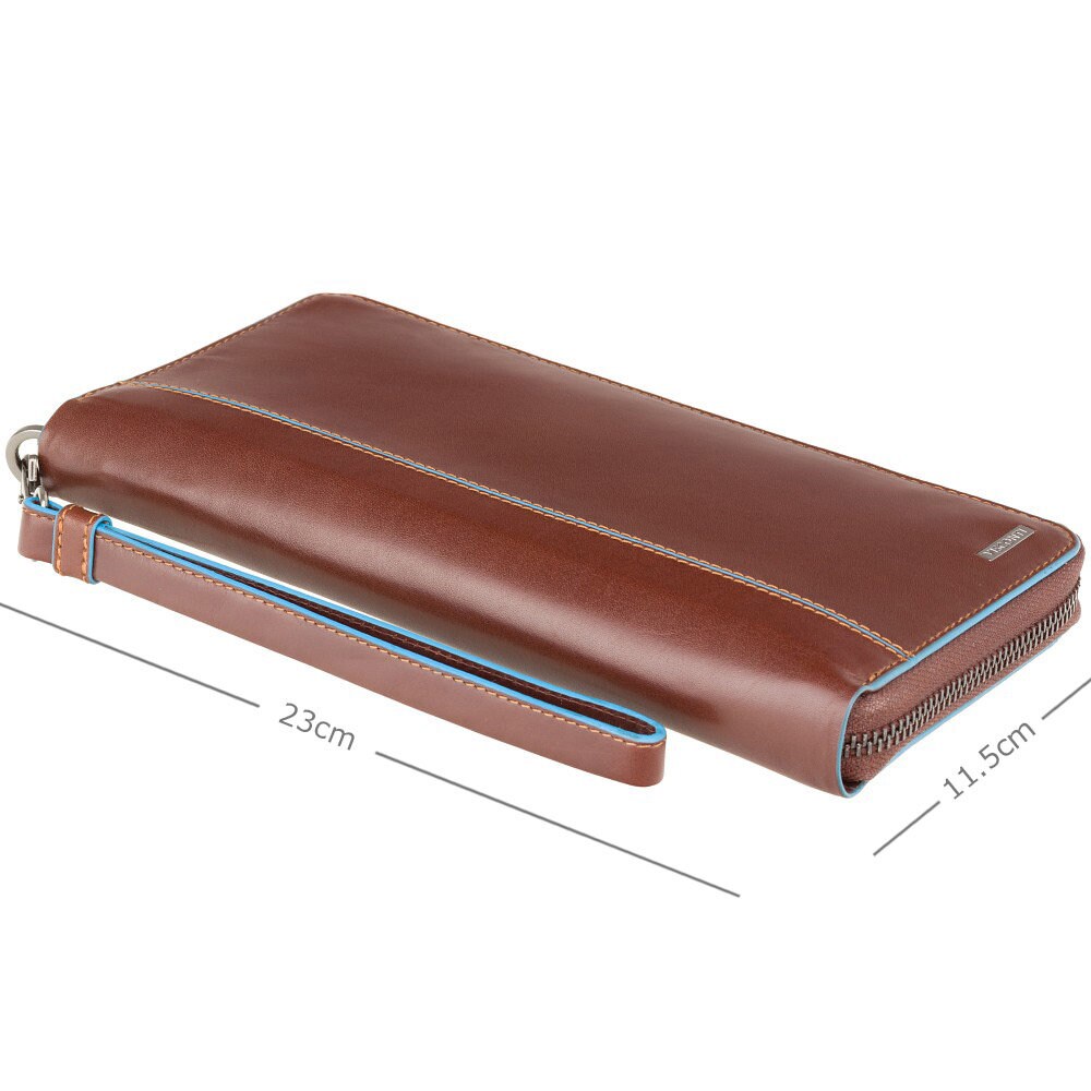 Premium Leather RFID Travel Wallet VISCONTI Brown ALP89 Etsy