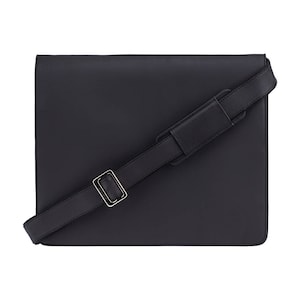 VISCONTI Harvard - 18548 - Sac noir - Sac en cuir - Sac messager - Sac en cuir effet vieilli - Sac en cuir vintage - Sac pour homme