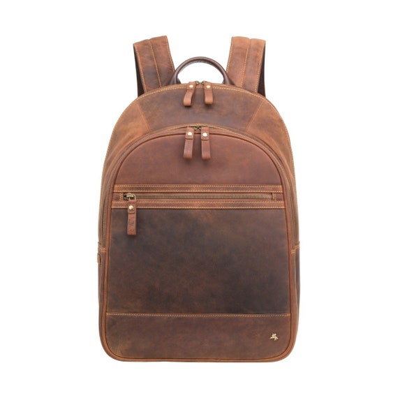Visconti leather backpack cheap