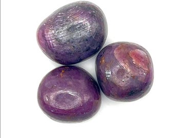 Echte Rubin Trommelsteine Poliert