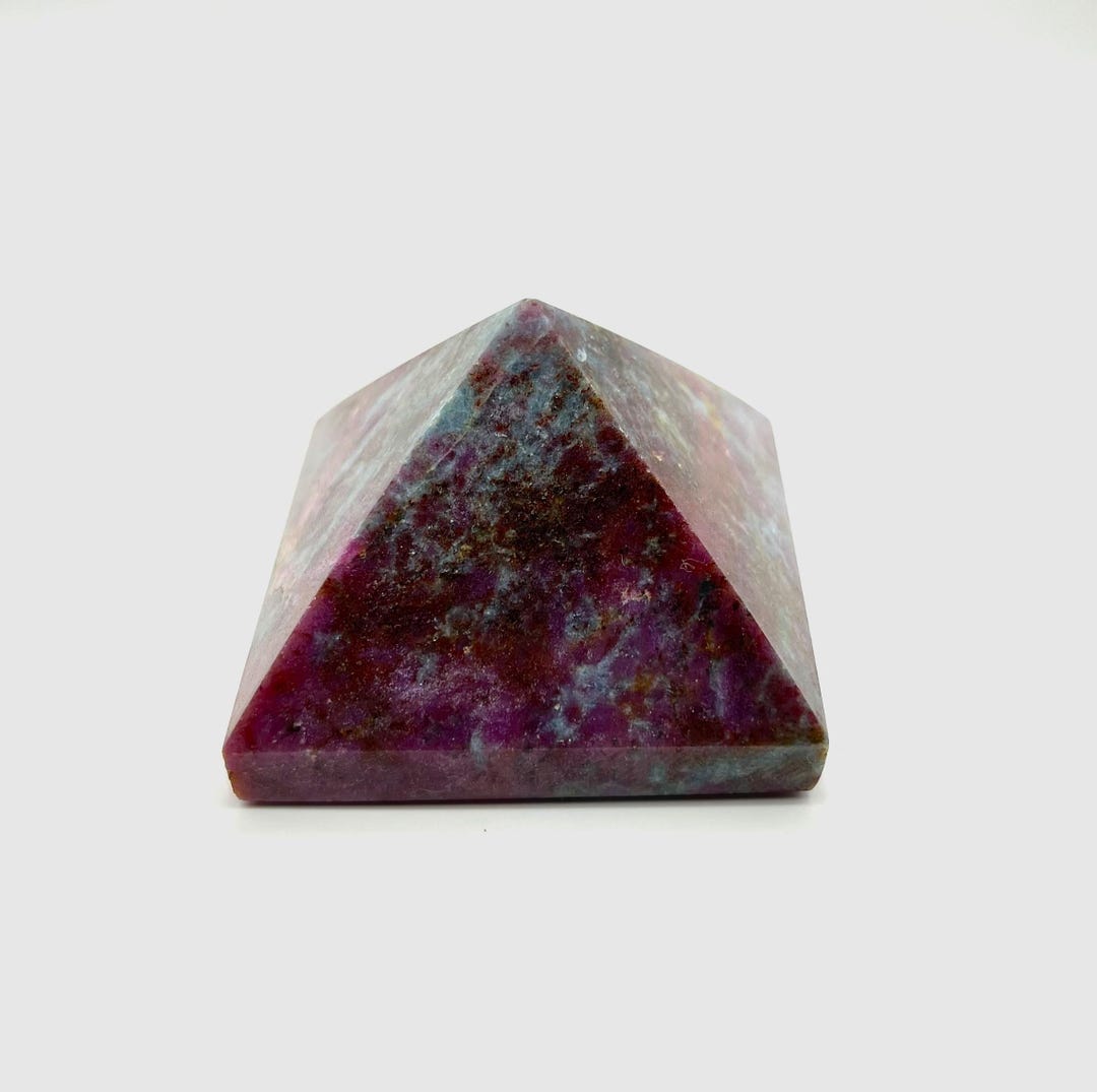 Ruby Kyanite Pyramid - Rare Vintage! - Etsy