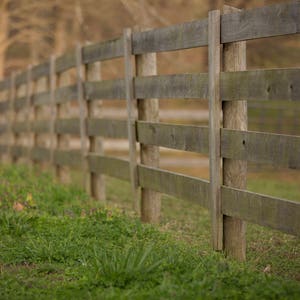Set van 4 Farm Fence Line Outdoor Digitale Achtergrond / Digitale Achtergrond / Overlay