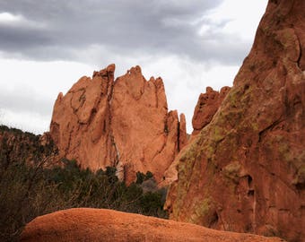 Desert Mountains with Storm Clouds Digital Background/Digital Backdrop/Overlay