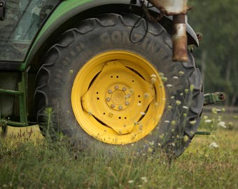 John Deere Tractor Tire for Newborn, Baby or Children Digital Background/Digital Composite