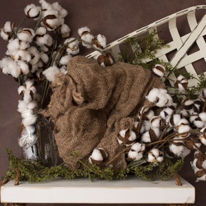 tobacco basket with cotton Tobacco Basket Cotton