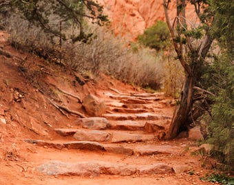 Mountain Desert Steps Digital Background/Digital Backdrop/Overlay