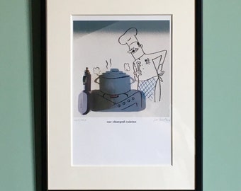 Signed Print - Car Charged Cuisine