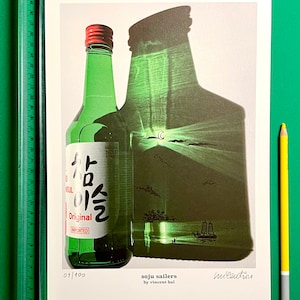Signed PRINT – soju sailers