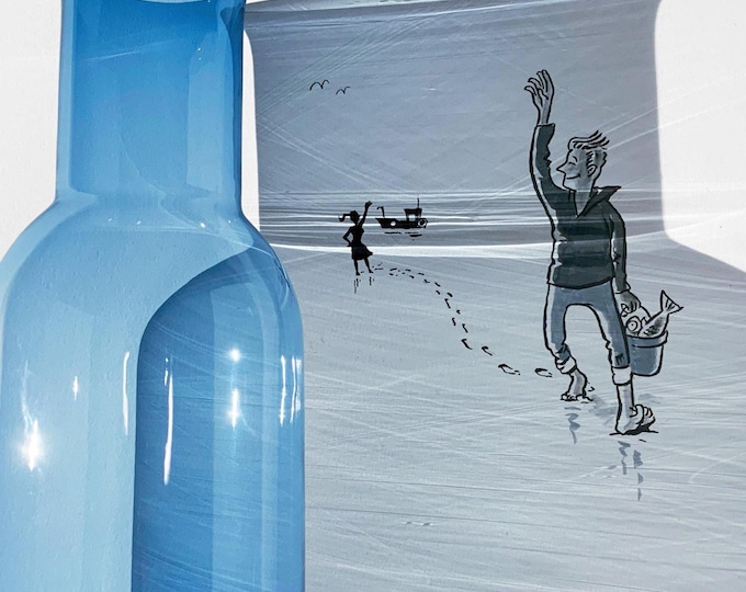 Signed PRINT – fisherwoman’s friend