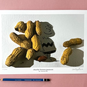 STAMPA firmata – Charlie Brown Peanuts