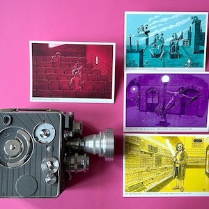 Ombre sul grande schermo - Set di cartoline