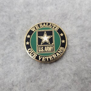 We Salute Our Veterans U.S. Army Pins(3pk)