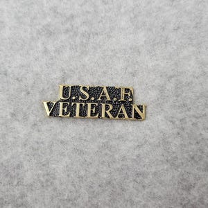 U.S. Air Force Veteran Pins (4pk)