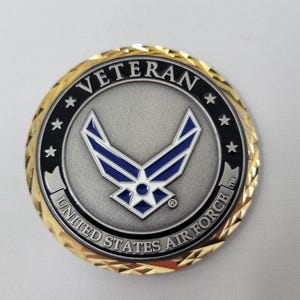 U.S. Air Force Veteran Coin