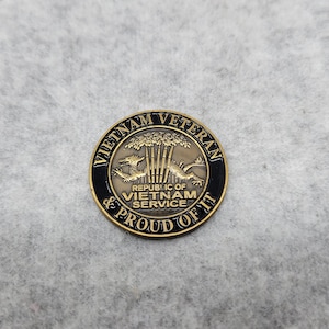 Vietnam Veteran & Proud of It Pins (4 pack)