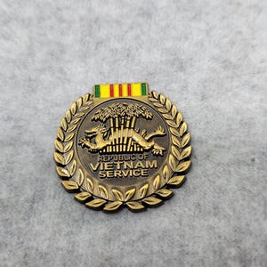 50 Years Republic of Vietnam Service Pins (4 pack)