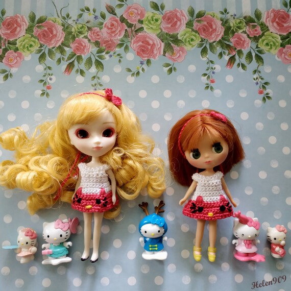Takara 12/"Blythe Doll Retro Mini Skirt Outfit white 1 pcs free shipping SALE