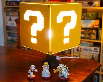 Mario Question Block Lamp