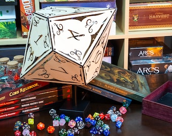 10-Sided Dice Table Lamp