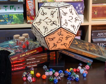 12-Sided Dice Table Lamp