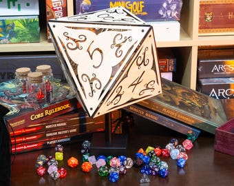 8-Sided Dice Table Lamp