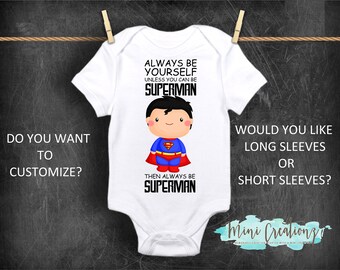 superman newborn onesie