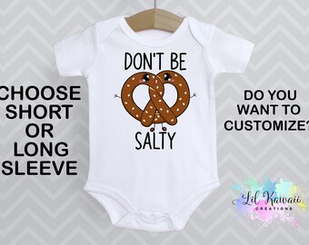 pretzel onesie