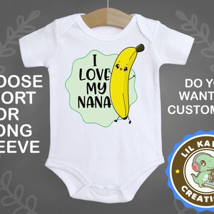 i love my nana onesie