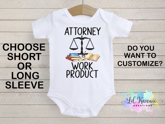 Lawyers Make The Cutest Babies Bodysuit 