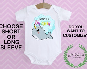 Nanagang Narwhal Birthday Party Baby Short Sleeves Baby Onesies Simple Gray Nanagang Narwhal Birthday Party Baby Short Sleeves Baby Onesies Simple Gray