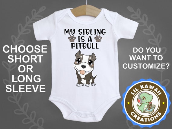 pitbull onesie