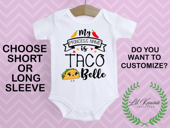 taco bell baby onesie