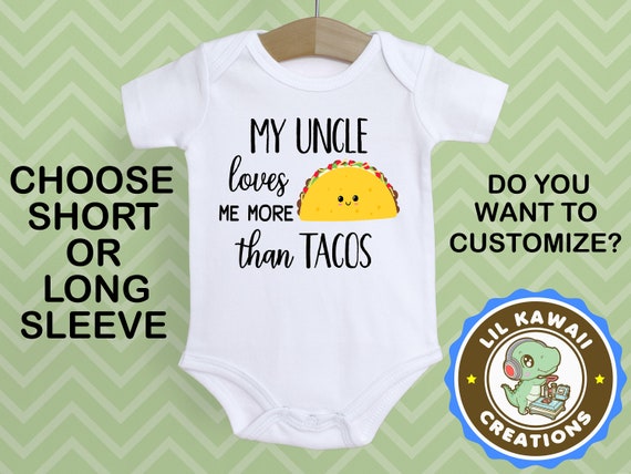 my uncle loves me onesie