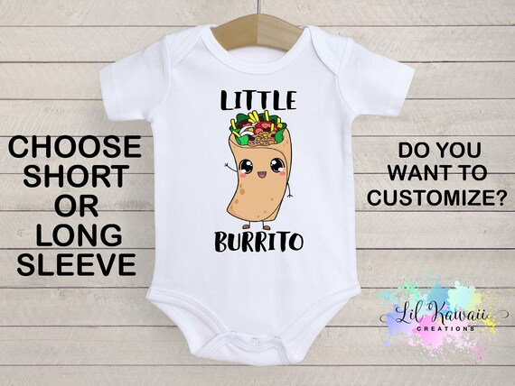 baby burrito onesie