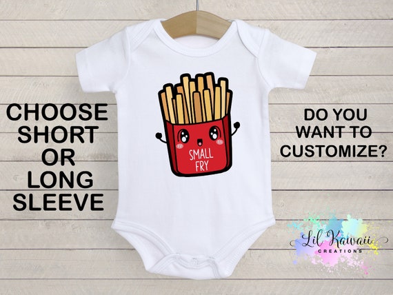 french fry onesie