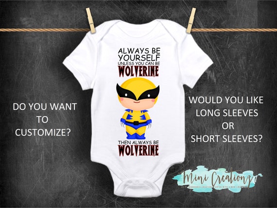 wolverine onesie