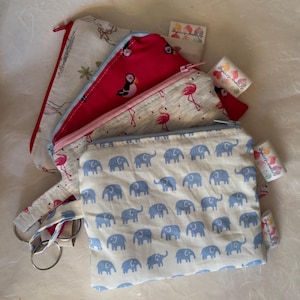 Coin Purse, Rabbit, Puffin, Cow Print, Wallet. Flamingo,Elephant Mothers Day, Easter Gift, Keyring