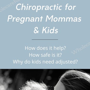 Chiropractic Care Rack Card Pregnancy and Pediatrics - Etsy