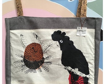 Red-Tail Cockatoo Large Bag