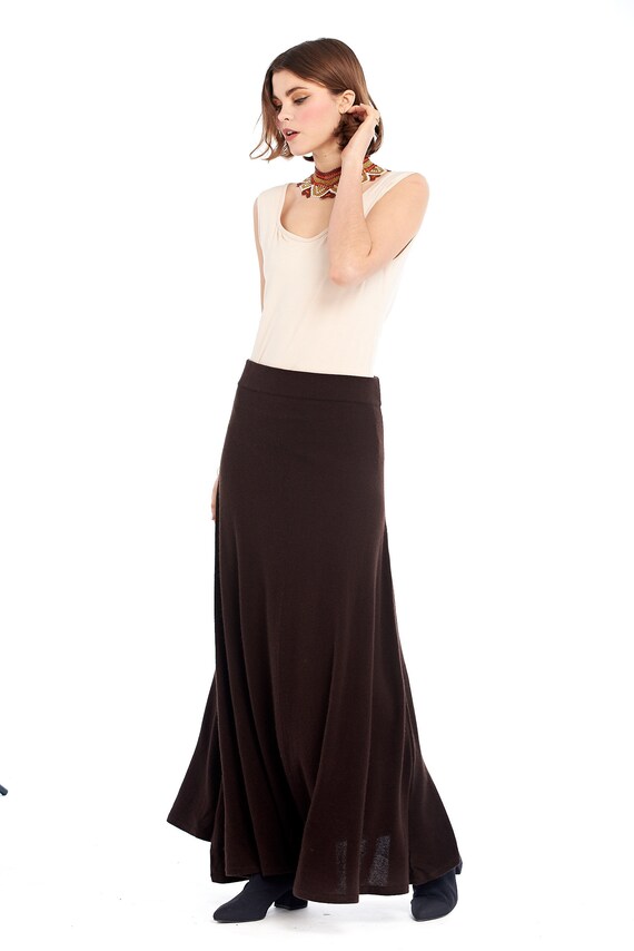fishtail skirt maxi