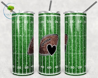Football Field Custom Tumbler