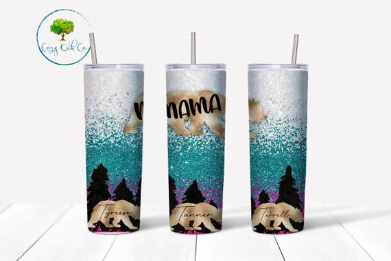 Mama Bear Personalized Tumbler