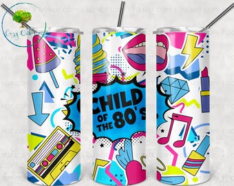 Kind van de jaren 80 Tumbler