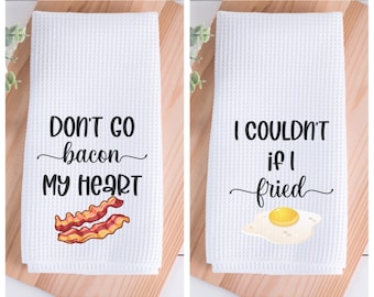 Bacon & Eggs Kitchen Towel Set
