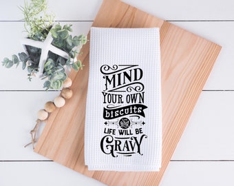 Biscuits & Gravy Kitchen Hand Towel