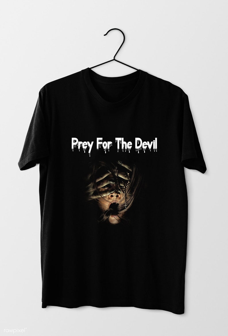 2022 pray for the devil movie shirt pray for the devil new etsy