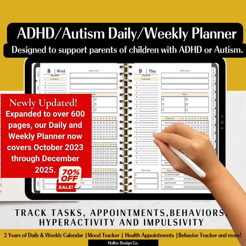 Planner for Kids with Special Needs