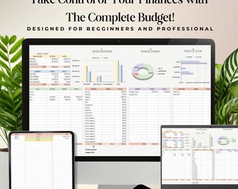Kalkylblad för finansiell planerare, lönespårning i Google Sheets-mall för inkomster, utgifter, skulder, sparande, familjebudget, pengahantering